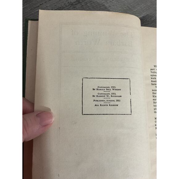 1915 The Winning of Barbara Worth Hardback - Picture 7 of 13